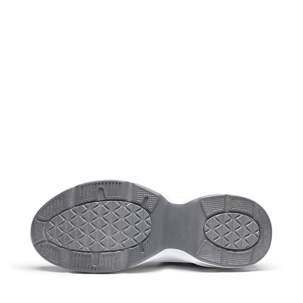 [Nori] Non-Slip Air Cushion Fashion Sneakers - WHITE - 4