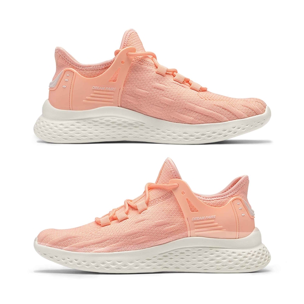 Lightweight Mesh Running Sneakers - PINK - 2