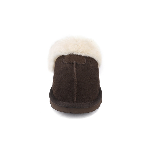 [FuzzyEasy Slipper] Fuzzy Bedroom Slippers - BROWN - 3