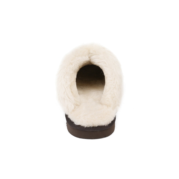 [FuzzyEasy Slipper] Fuzzy Bedroom Slippers - BROWN - 4