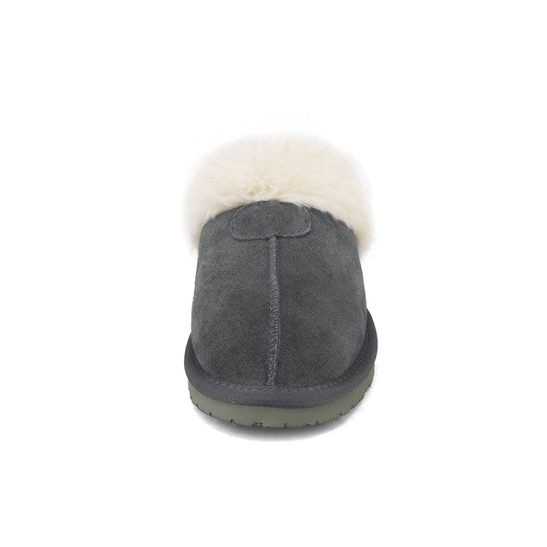 [FuzzyEasy Slipper] Fuzzy Bedroom Slippers - GREY - 2