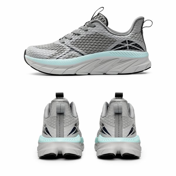 [ALLSWIFIT 1.0] Women's Mesh Athleisure Sneakers - GREY - 1