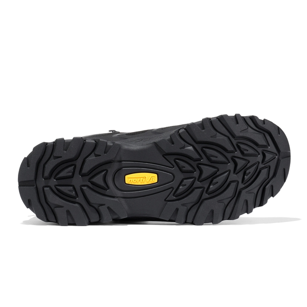 [Armadillo Series] Wide Width Waterproof Suede Hiking Boots - ALL BLACK - 2