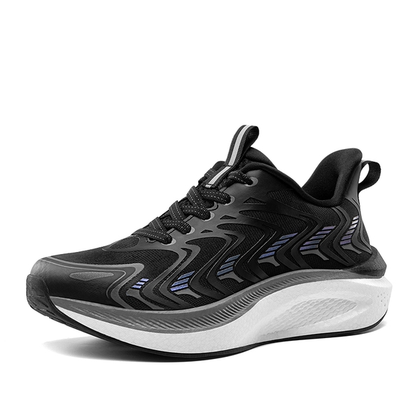 BLACK [FlyLife] Women's Breathable Athleisure Sneakers-dreampairs