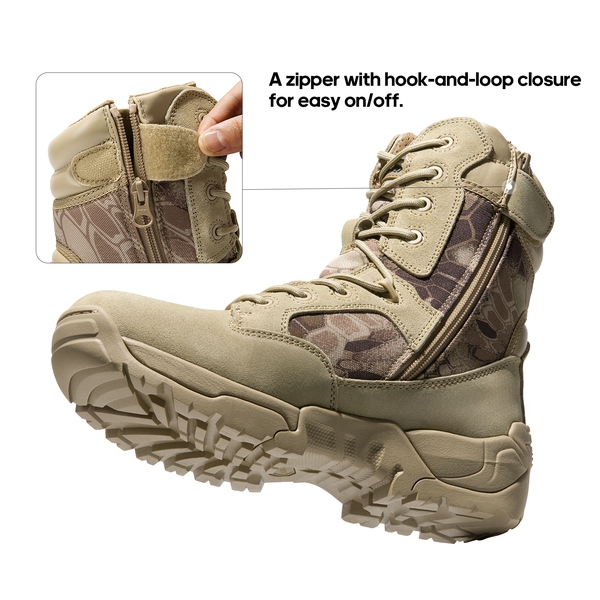NORTIV 8 Men s Cap Toe Tactical Research Work Boots