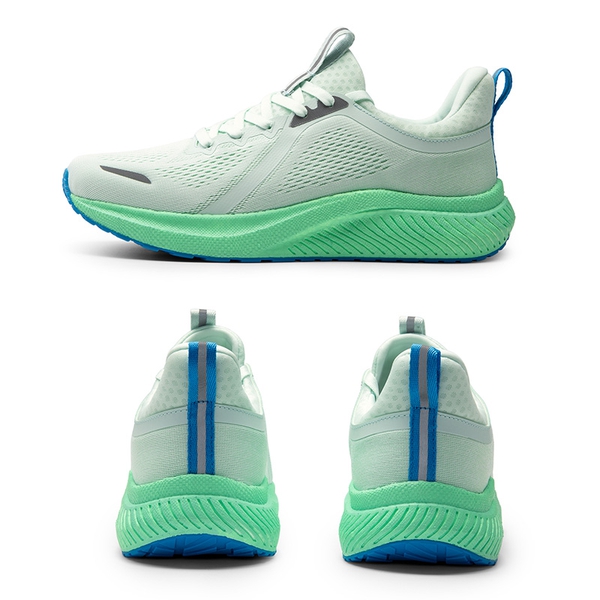  [DreamLife] Men's Lightweight Mesh Lifestyle Sneakers - GREEN - 6