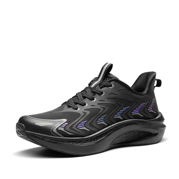 [FlyLife] Men's Lightweight Running Sneakers - ALL BLACK -  0