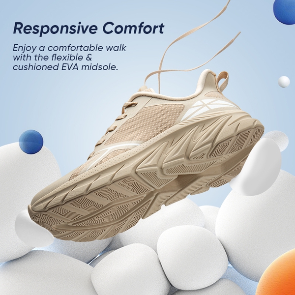 [ALLSWIFIT 1.0] Women's Mesh Athleisure Sneakers - APRICOT - 4