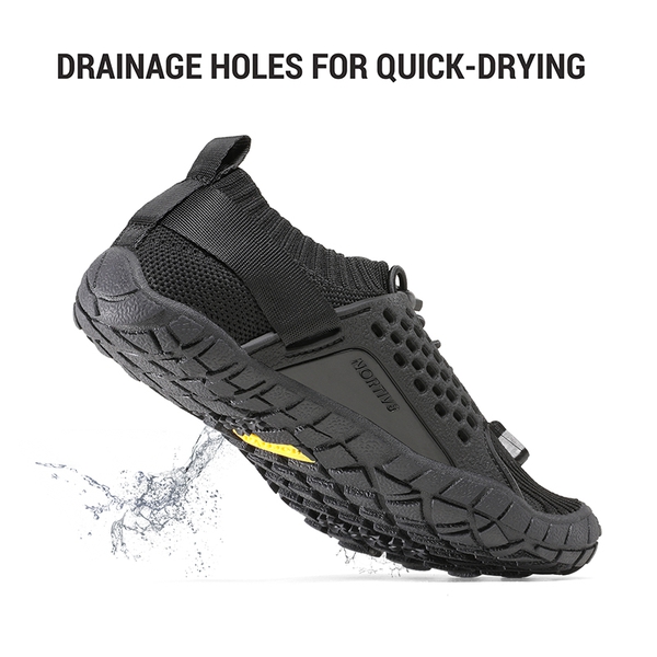 Kids Quick-Dry Water Shoes - BLACK - 4