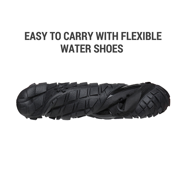 Women's Lightweight Quick-Drying Water Shoes - BLACK - 4