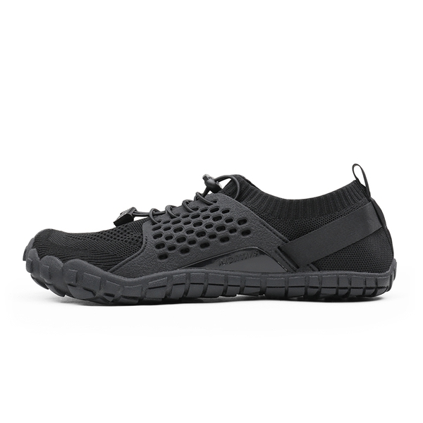 Men's Breathable Quick-Dry Water Shoes - BLACK - 1